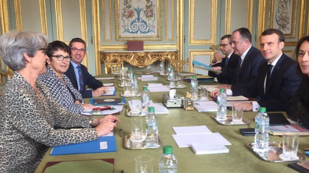 Christiane Lambert, présidente de la FNSEA, et Jérôme Despey, secrétaire général de la FNSEA, ont été reçus à l’Élysée le 11 février 2019. © Twitter FNSEA